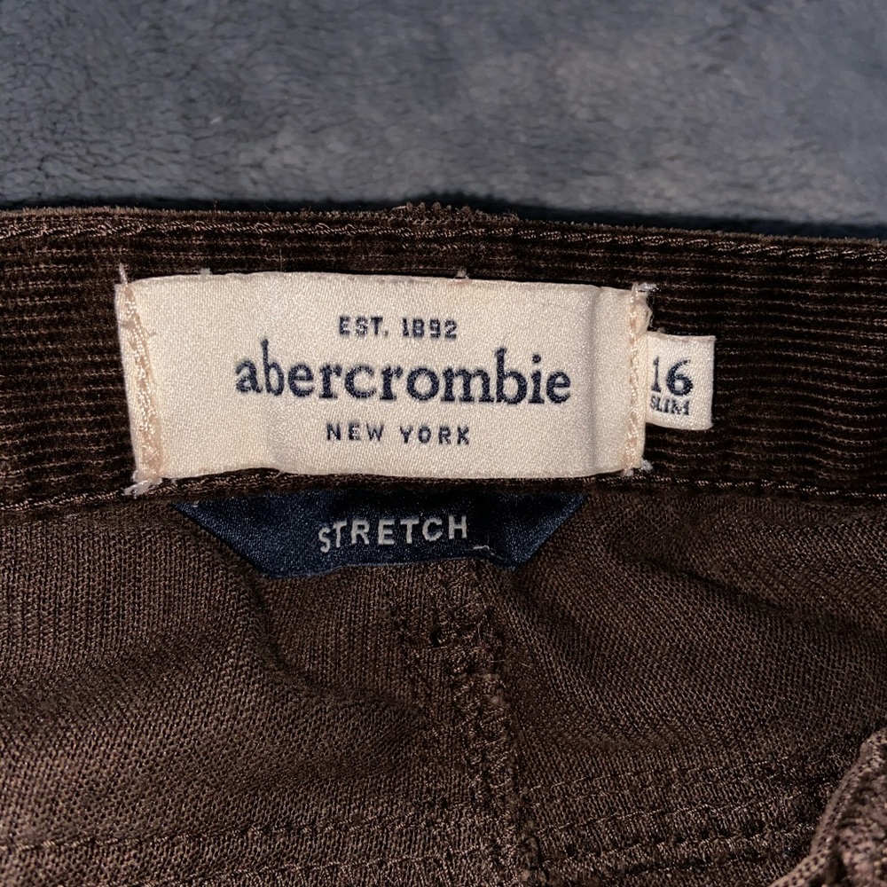 Brown Abercrombie jeans